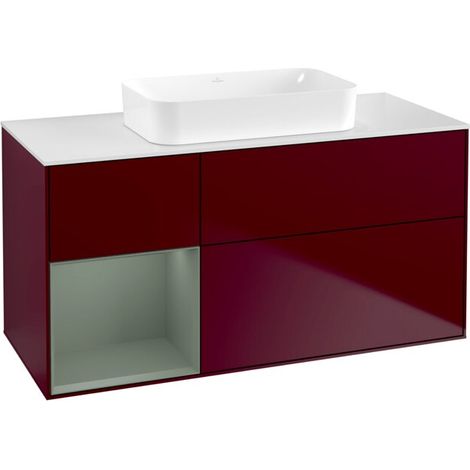 Villeroy & Boch F701GMHB Armoire sous-vasque Finion F70 (1/2)