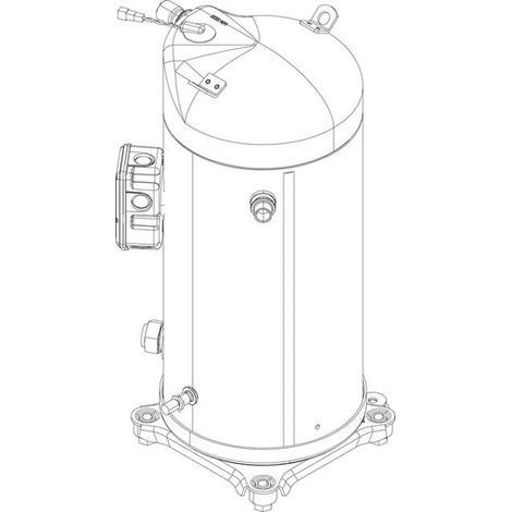 Ersatzteil 8738206725 Kompressor ZHIT 35 K1P Copeland (2x) von BOSCH - 8738206725 (1/2)