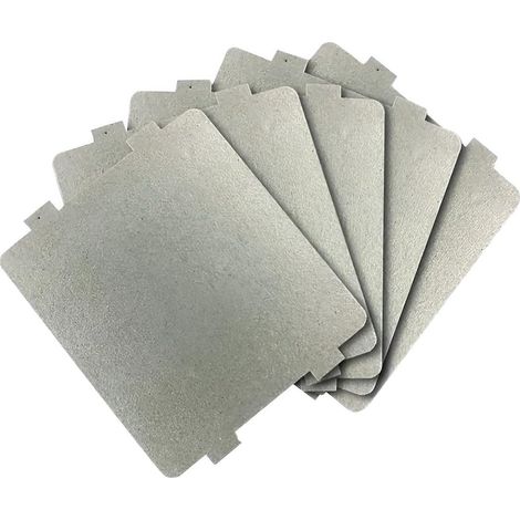 5pcs Plaque en mica pour réparation de micro ondes plaque de remplacement pour les accessoires de réparation de micro ondes 9.9 x 10.8 cm (1/5)
