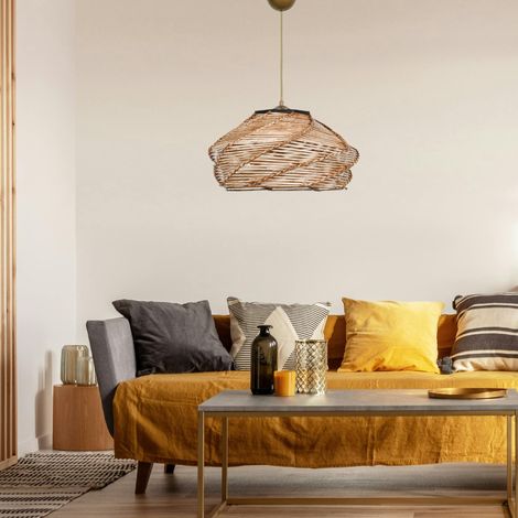 Suspension bohème forme ronde ø36 cm OLTEN (1/5)