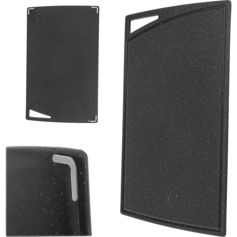 Planche à découper, bois durable, facile à nettoyer, Marron (1/5)