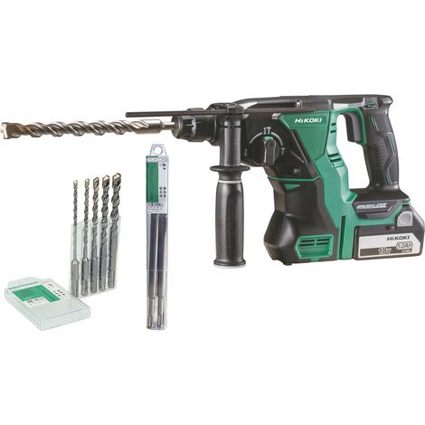 Hikoki MARTELLO TASSELLATORE DH18DBL  2 BATT. 5AH