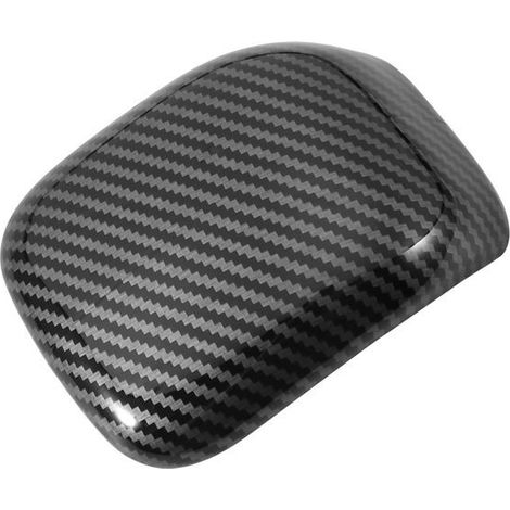 Ein dekorativer Aufkleber mit Carbonfaser-Optik aus ABS für die Mittelarmlehne von Mercedes-Fahrzeugen. (1/5)