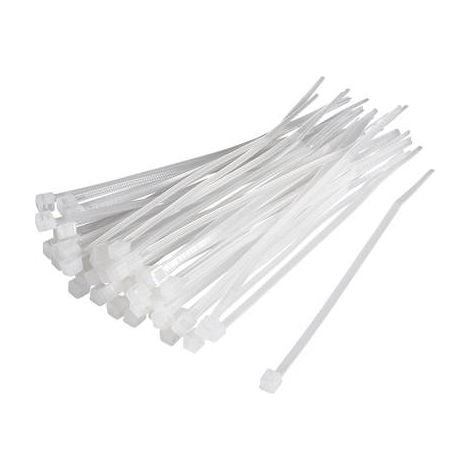 TRU COMPONENTS  1592795 TC-CV200L203 Fascetta per cavi 200 mm 7.60 mm Naturale 100 pz.