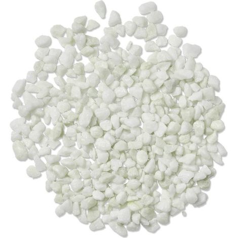 Classic 20 mm Bulk Bag 850 kg Premium Chippings - 10-20 mm White Dolomite Spar - L100 x W100 x H80 cm