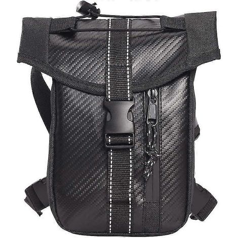 Sacoche de jambe étanche pour moto, sacoche de jambe de motard, sacoche de ceinture, sac banane avec sangle de jambe (1/5)