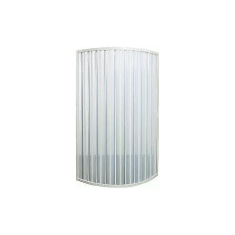 Box cabina doccia una porta apertura laterale in pvc cm 90 x 90 h 190 175 (1/2)