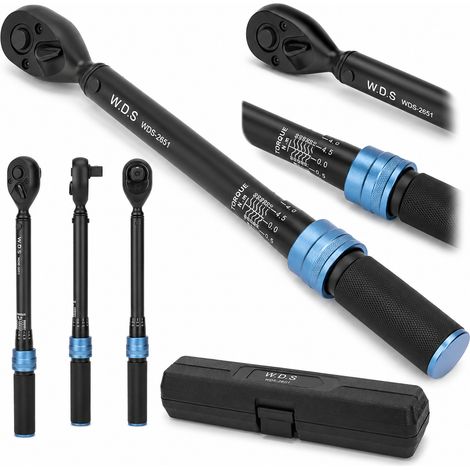 Drehmomentschlüssel 1/2" 10-60 Nm Solide Verarbeitung Kraft&Dele (1/5)
