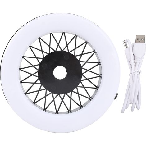 Narguilé lumière LED RGB 16 couleurs éclairage panneau de lampe ronde avec télécommande pour décor de Bar de fête (1/5)