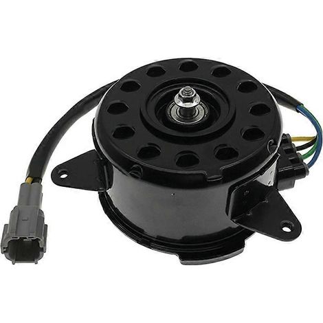 Compatible avec les moteurs de ventilateurs de refroidissement de radiateur de moteurs Teana, Livina et Tiida, moteurs de ventilateurs électriques de réservoir d'eau 21487-JN00A 21487JN00A (1/5)