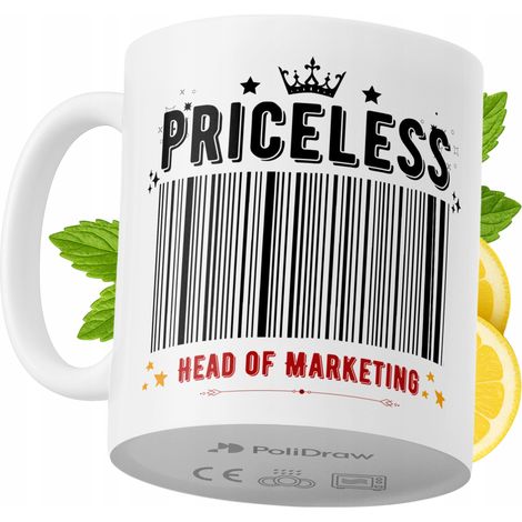 Lustige Kaffeetasse mit witzigem Textdesign für Marketingleiter – ideal für Geburtstage, Namenstage, Feiertage und besondere Anlässe. Hochwertige Tasse für Homeoffice und Arbeit. Farbe: Weiß, 330 ml.