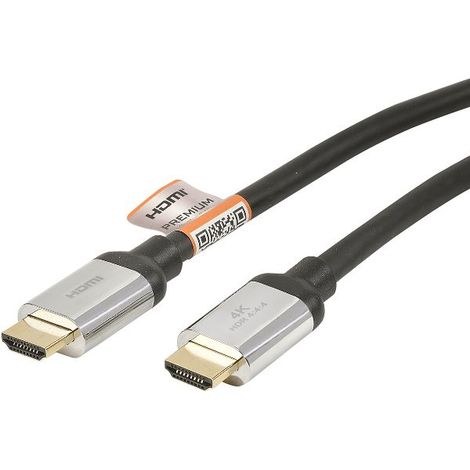 ERARD - 726850 - Câble HDMI Premium 2m - Mâle / Mâle (1/4)