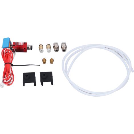 3D-Drucker-Extruder-Hotend-Kit-Upgrade: Vormontiertes Hotend-Set mit PTFE-Schlauch für Ender 3 (1/5)
