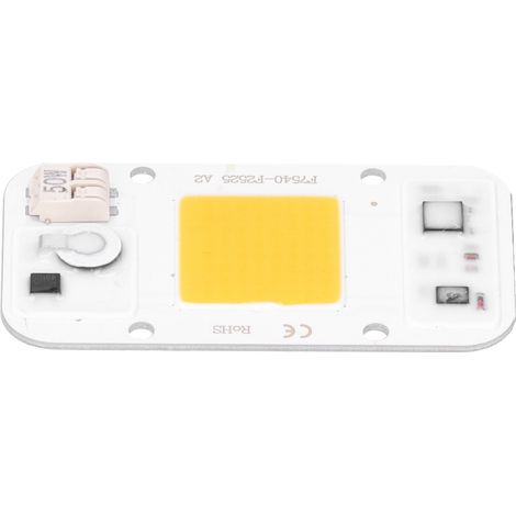 Panneau lumineux LED COB 20W/30W/50W 220V sans soudure, lumière blanche chaude à spectre complet (lumière chaude 50W) (1/5)