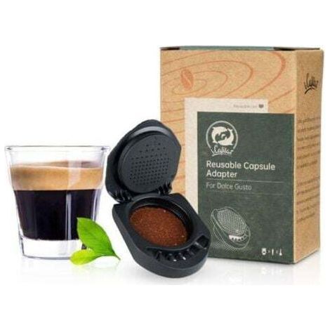 Refillable Coffee Capsule for Dolce Gusto Reusable Daily Adapter Compatible with Genio Coffee Machine Accessories (1/4)