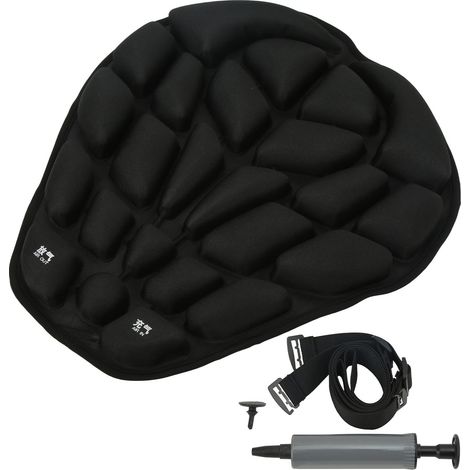 Coussin gonflable universel pour siège moto avec pompe manuelle, coussin d'air pour moto et voiture (1/5)