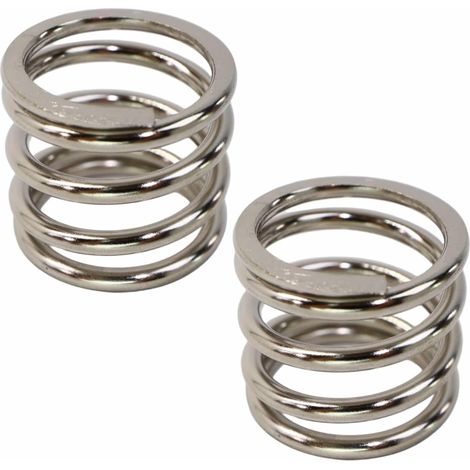 Lot de 2 ressorts rechange pour coupe-bordure, ressort compression compatible avec DUR181/DUR181Z/DUR181RF, hauteur 19 mm, largeur 21 compression, tête - (1/5)
