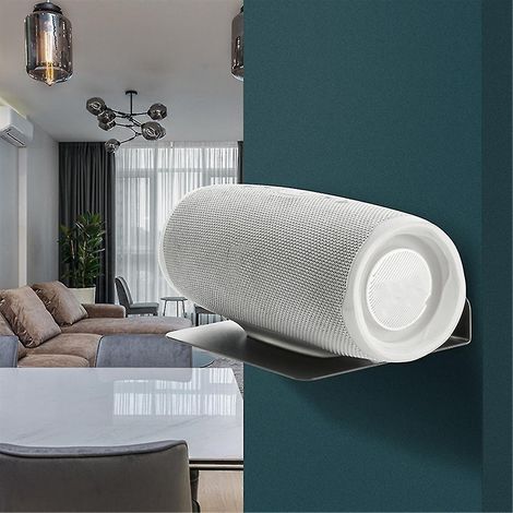Support mural en métal pour enceintes Bluetooth et téléphones portables (1/5)