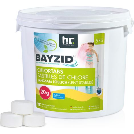 5 kg BAYZID® Chlortabs 20g langsam löslich (1/5)