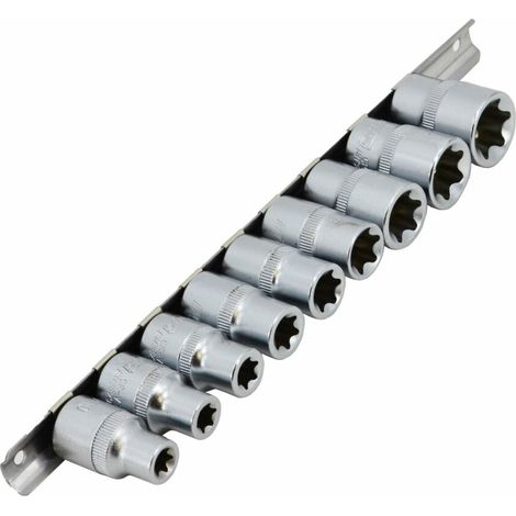 Schlüssel und Stecknüsse awtools torx socket set gehärteter Stahl satin