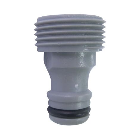 Adaptateur plastique rapide mâle, filetage 20X27 - BOUTTÉ (1/2)