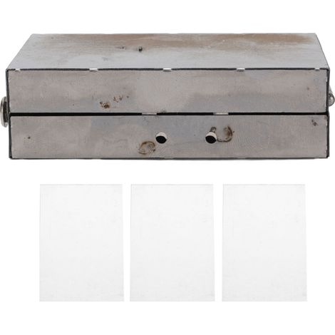 Lanterne bougie poche pliante support fer multifonctionnel portable camping plein air, éclairage (1/5)