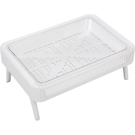 Étagère multifonctionnel, organiseur de rangement pour tasses, égouttoir à tasses pour bureau de cuisine (petit) (1/5)