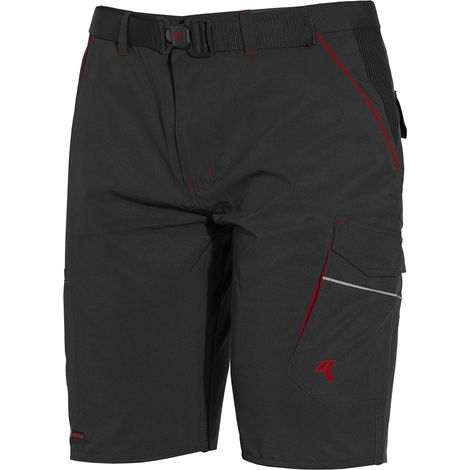 Issaline 9036B-081 Arbeits-Bermudashorts Boom Softshell Light Anthrazit Grau M (1/2)