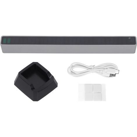 Indicateur de Niveau Audio 32 Bits avec Contrôle Vocal et Spectre RGB Lumière Grise (1/5)