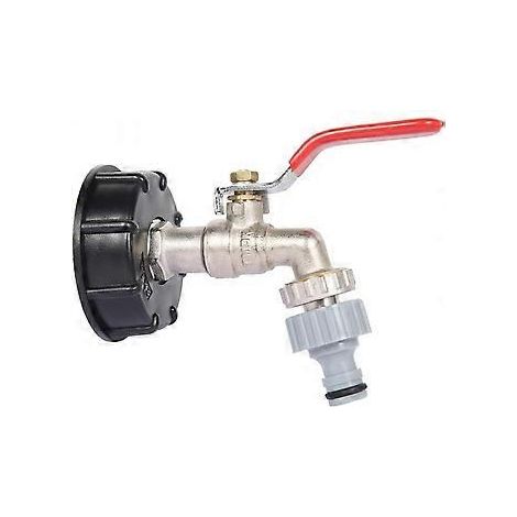 IBC-Tankadapter S60X6 Ersatzventilanschluss 1/2"-Schlauch