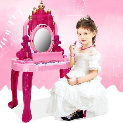 Trade Shop - SPEZIAL MAKE UP FÜR KINDER MIT KINDER-FÜHREN ZUM TASTIERA PIANOLA UND SGABELLO 2IN1 - (1/5)