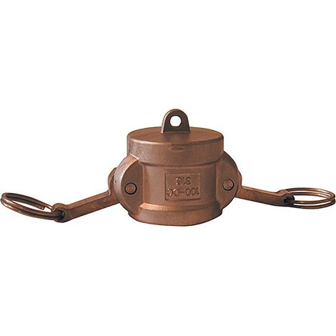 Bouchon femelle camlock en laiton - Type DC - 3/4''