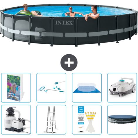 Ultra XTR Pool Rund - 610x122 cm - 9-teilig S605