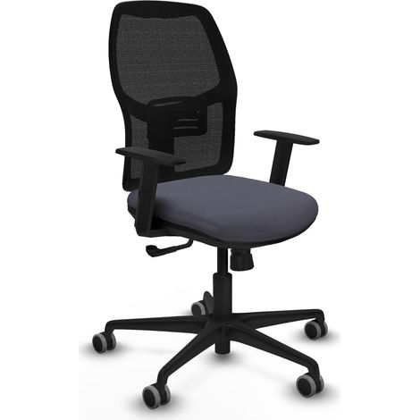 Silla de oficina piqueras y crespo Alfera negro base nylon (1/2)