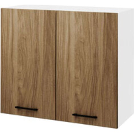 KIT CUCINA PENSILE 2 ANTE 80X32XH72 CM NOCE - 1 pezzo