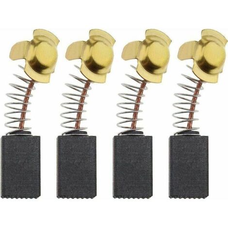 Lot de 2 balais de charbon pour perceuse Titan TTB653SDS 1500W – Dimensions 6x10x16mm – Haute résistance et faible étincelle - 6x10x16mm-INHHUB