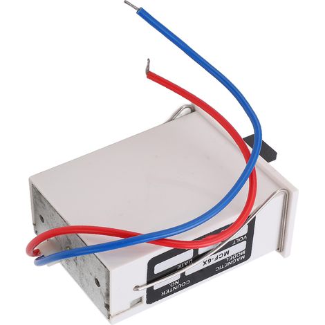 6-stelliger elektromagnetischer Zähler, hochpräziser elektronischer Impulszähler für Textil- und Chemiemaschinen, AC220V (1/5)