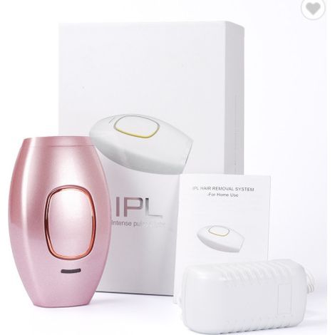 Appareil d'épilation laser - Appareil d'épilation à lumière pulsée (IPL) - Appareil d'épilation unisexe - Équipement d'épilation - Lunettes et rasoir inclus (1/4)
