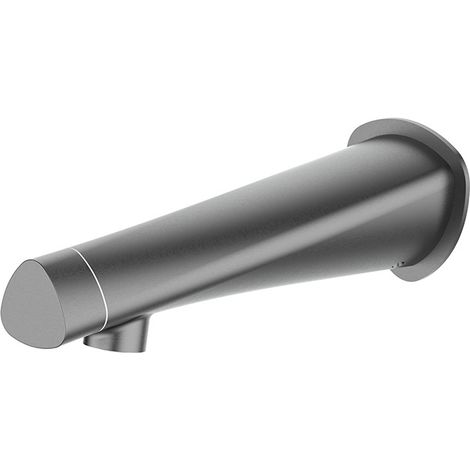 Robinet de lavabo encastré mural Corps en laiton Design moderne minimaliste. Gris (1/5)