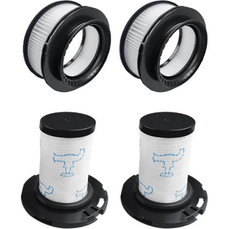 Juego de 4 filtros para aspiradoras Rowenta X-Force Flex 11.60 12.60 14.60 15.60 para filtro de repuesto RH98xx después del motor ZR0 - Crezuo (1/3)