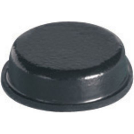 PB Fastener BS-34-BK-R-12 Gerätefuß selbstklebend, rund Schwarz (Ø x H) 9.5 mm x 3.2 mm 12 St.