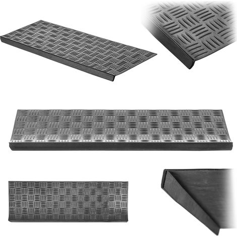 KADAX Fußmatte Step, Rillenmuster, 25 x 75 cm