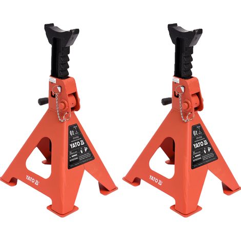 Gato yato yt-17312 capacidad 6t altura ajustable 382-600mm