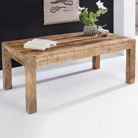 Table basse 110x60x47 cm en manguier recyclé - ORHAN (1/5)