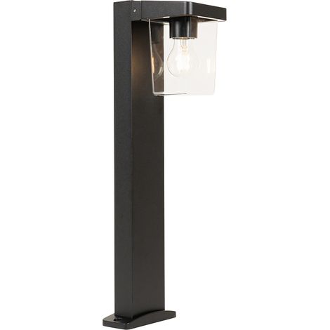 Modern Outdoor Standing Lamp Black 60 cm IP54 - Chimay