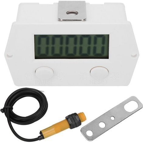 Compteur de machine-outil à 5 chiffres 0-99999 XJ-5J, affichage à induction magnétique, industrie électronique
