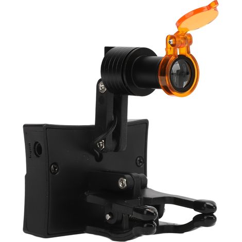 Lampe frontale à clip haute luminosité rechargeable et portable pour lunettes binoculaires et loupes (1/5)