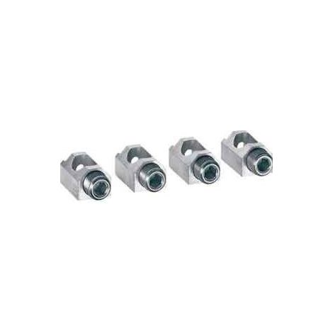 Hager HY202 - 4 x Terminali di collegamento 150/250A 185mm - alluminio/rame
