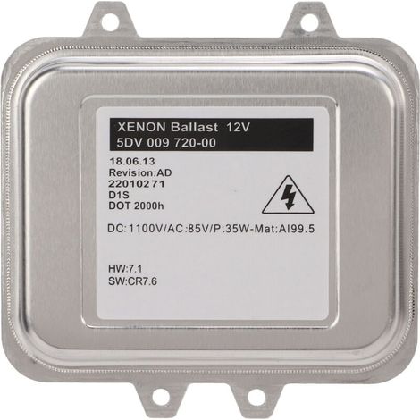 HID D1s xenon headlight balancer, control unit ECU 5DV00972000 12 V, replacement for series 5 6 7 (1/4)