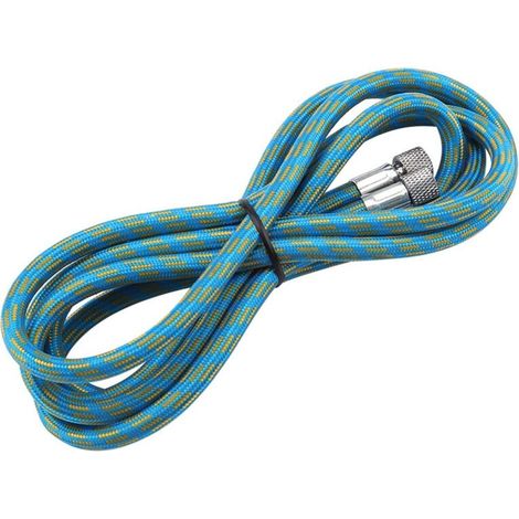 1,8 m langer, gewebter Airbrush-Schlauch für Kompressor-Druckluftwerkzeuge, 1/8"-auf-1/8"-Adapteranschluss (1/5)